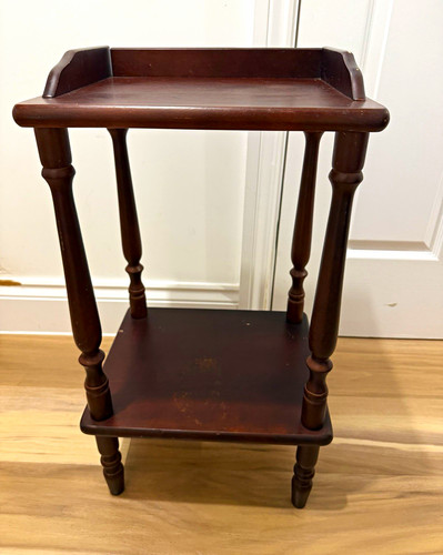Vintage mahogany wooden - mahogany,