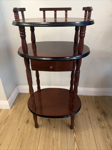 Vintage cherry wood tier - 3,