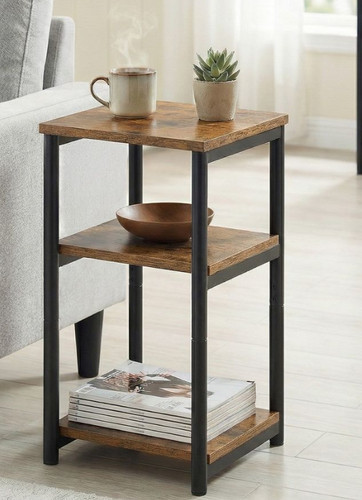 Vasagle tier bedside table - 3-tier,