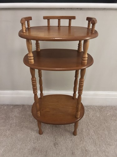 Vintage tier pine wooden - 3,
