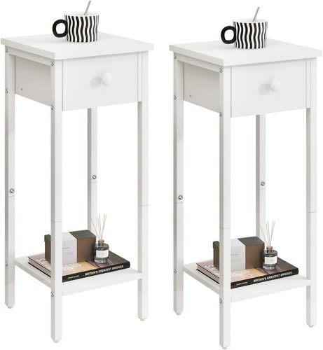 Ibuyke slim bedside table set - ibuyke,