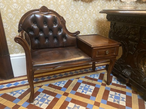 Chesterfield telephone chair - chesterfield,