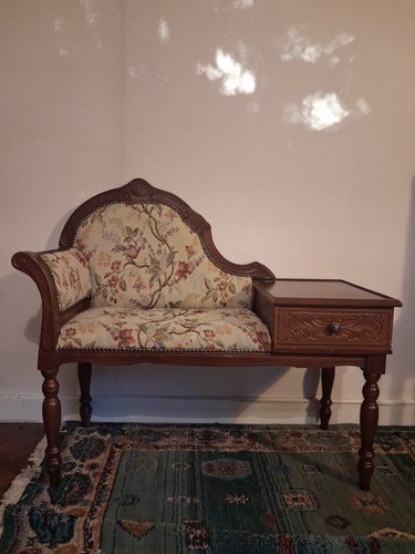 Telephone table seat - , +