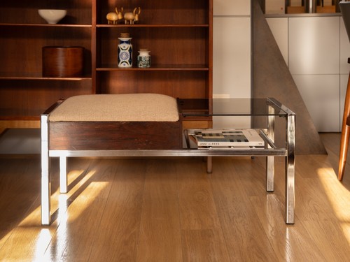 Telephone table with - with, under