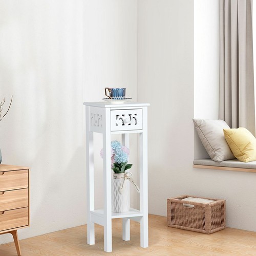 Telephone table with - with, drawer