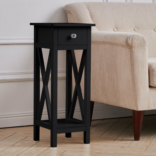 Tall slim bedside - bedside, telephone