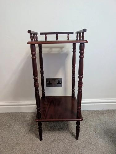 Vintage telephone table plant - table,