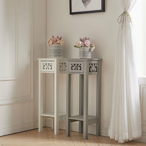 Slim side end table - slim,
