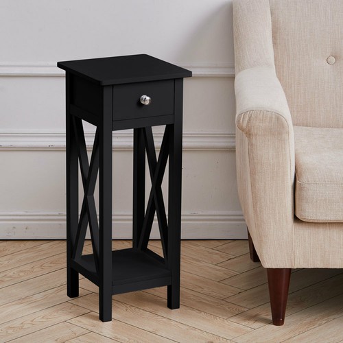 Small tall wood - wood, table