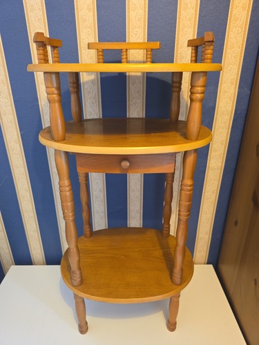 Tier vintage wooden stand - 3-tier,