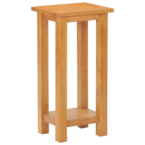 Vidaxl solid oak wood side - oak,