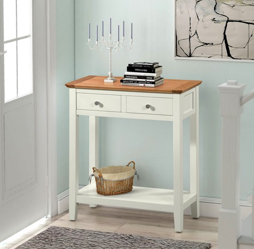 Console table large sage - console,
