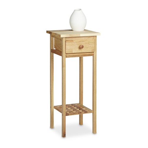 Telephone table walnut wooden - telephone,